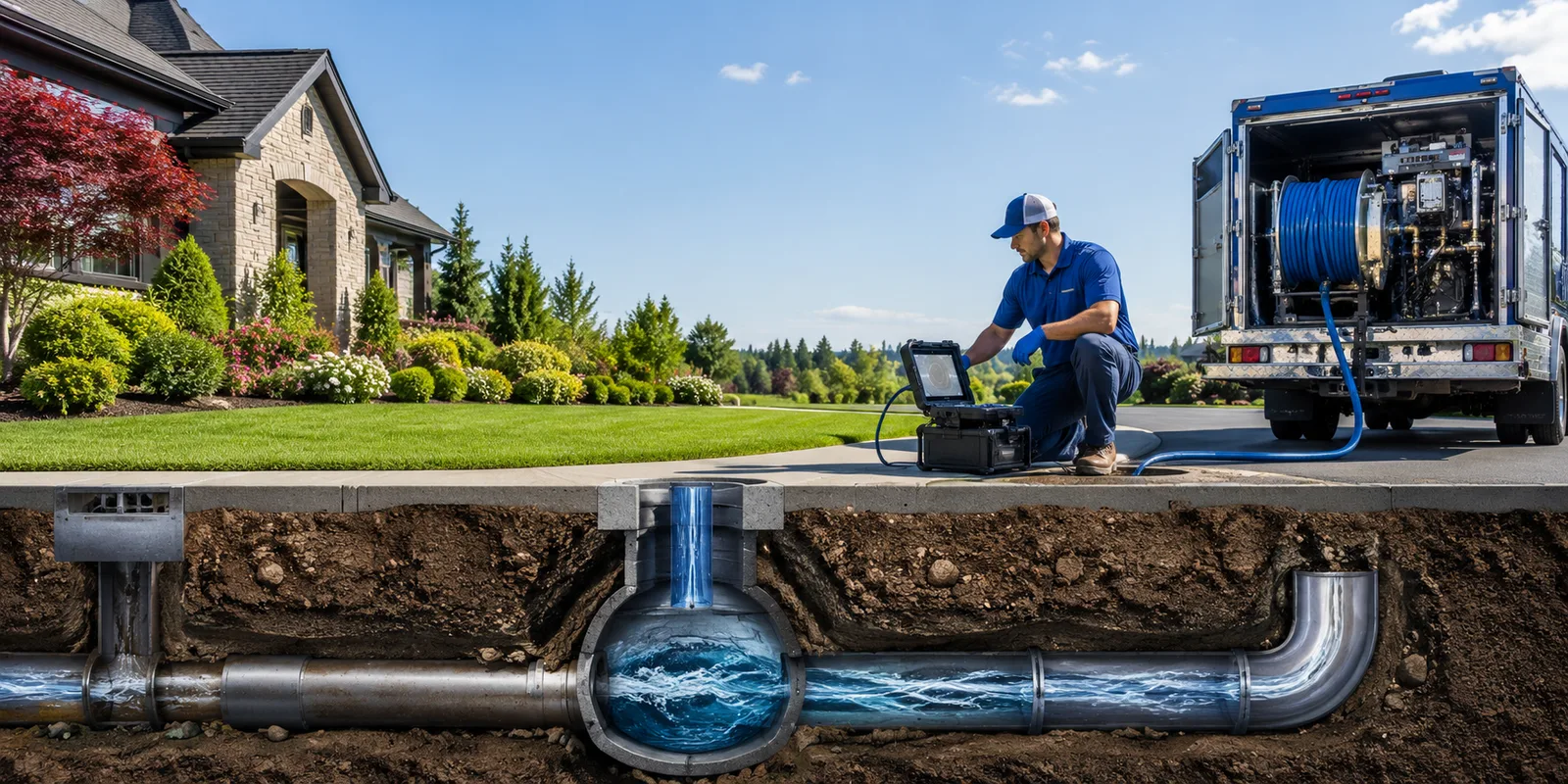 Drainage restoration information for Blacksburg, VA